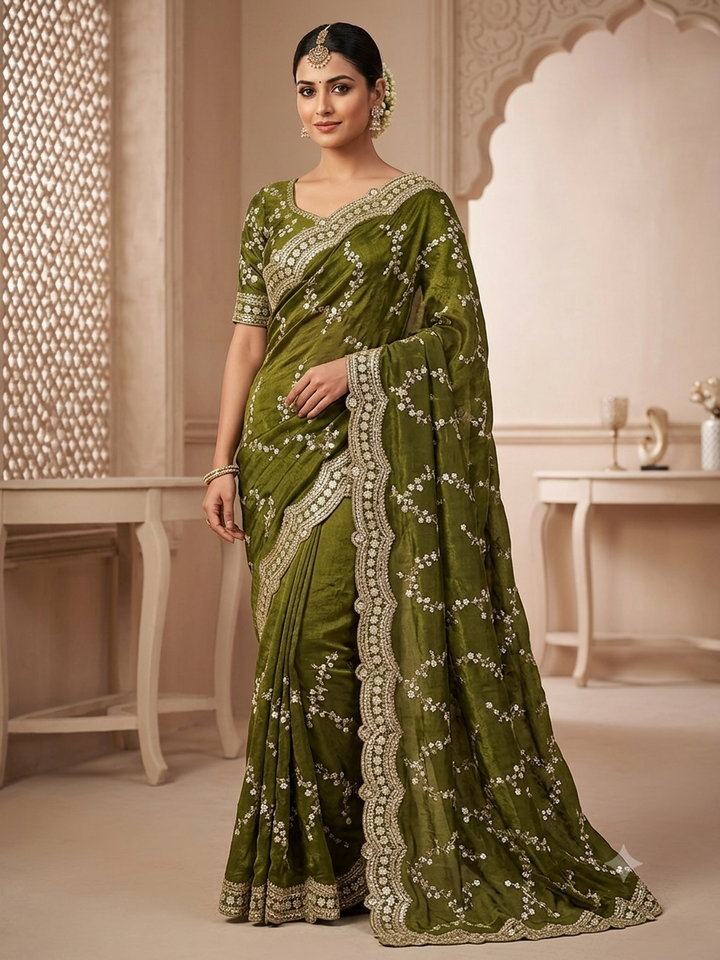 Classic Soft Space Silk Embroidery Collection