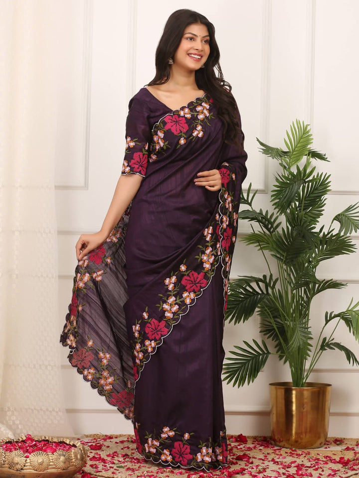 Beautiful Trending Designer Manipuri Silk Saree by Anupmaa