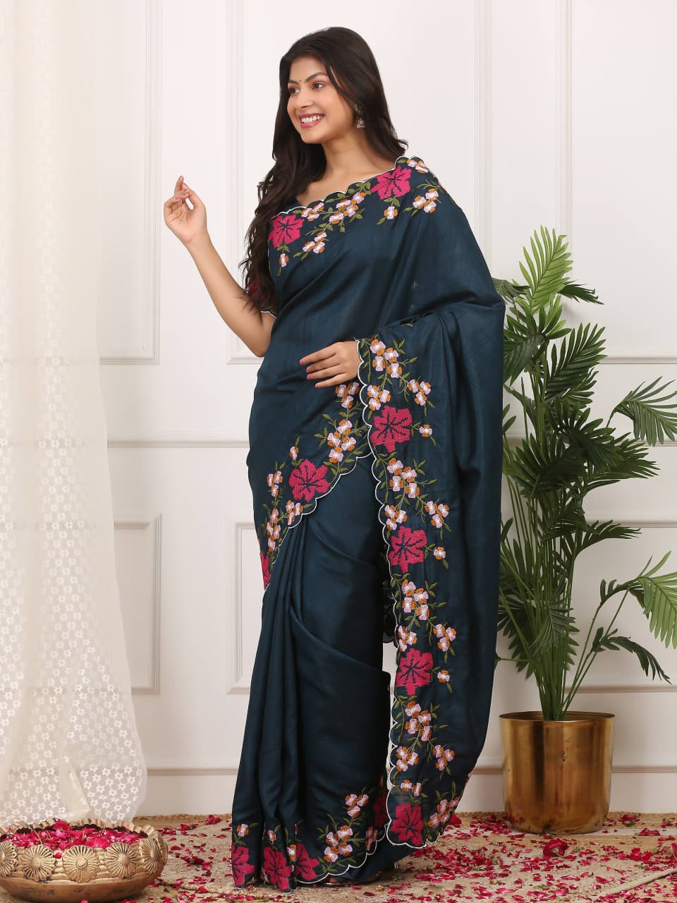 Beautiful Trending Designer Manipuri Silk Saree by Anupmaa