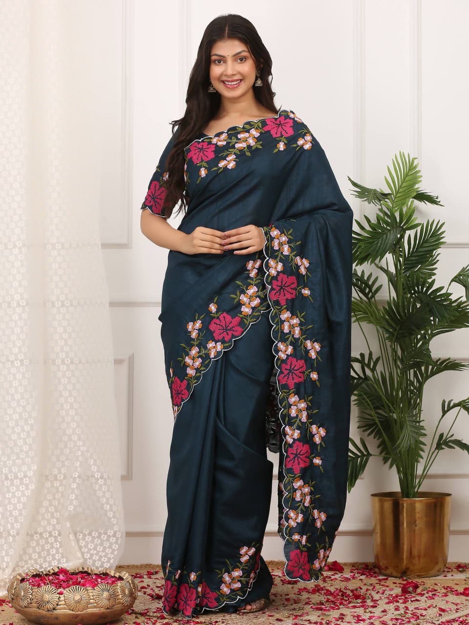 Beautiful Trending Designer Manipuri Silk Saree by Anupmaa