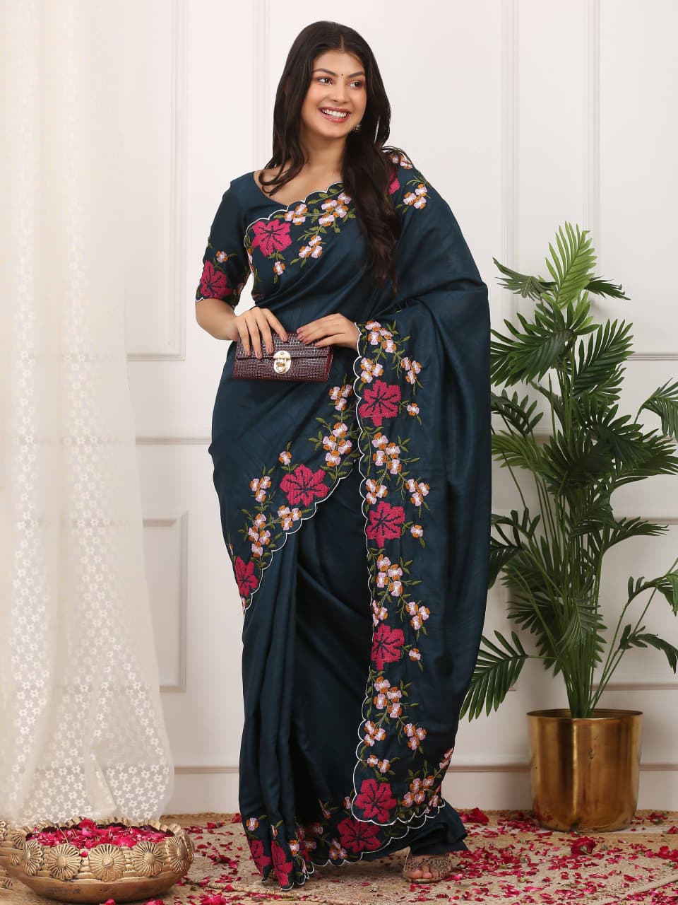 Beautiful Trending Designer Manipuri Silk Saree by Anupmaa