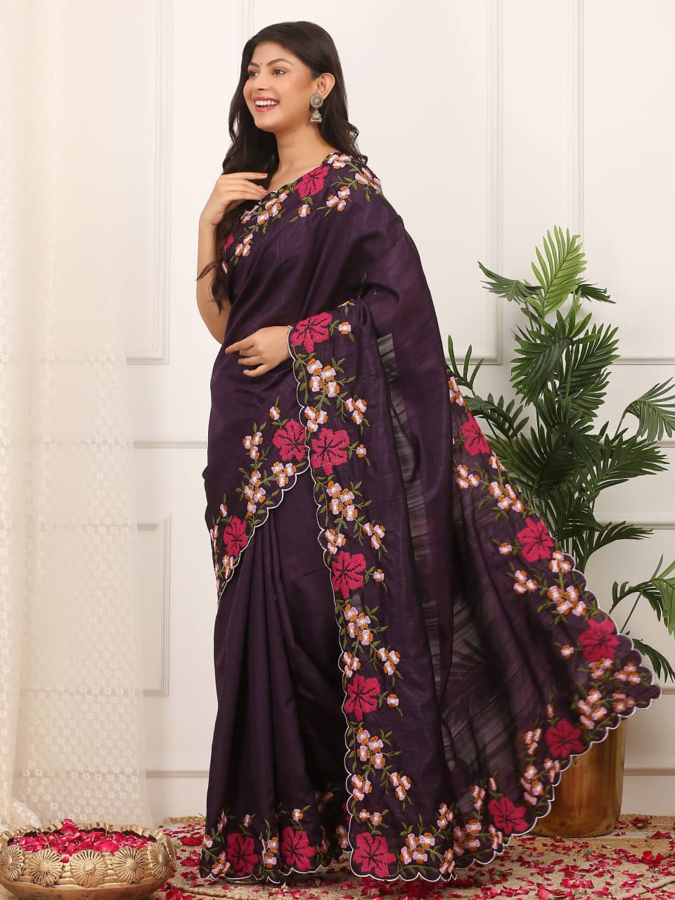 Beautiful Trending Designer Manipuri Silk Saree by Anupmaa