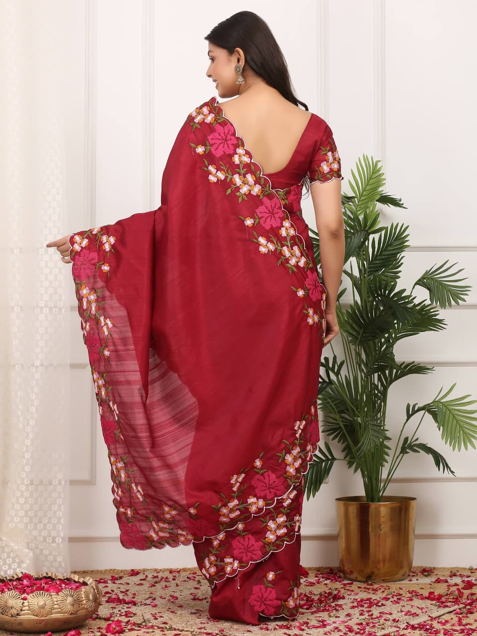 Beautiful Trending Designer Manipuri Silk Saree by Anupmaa