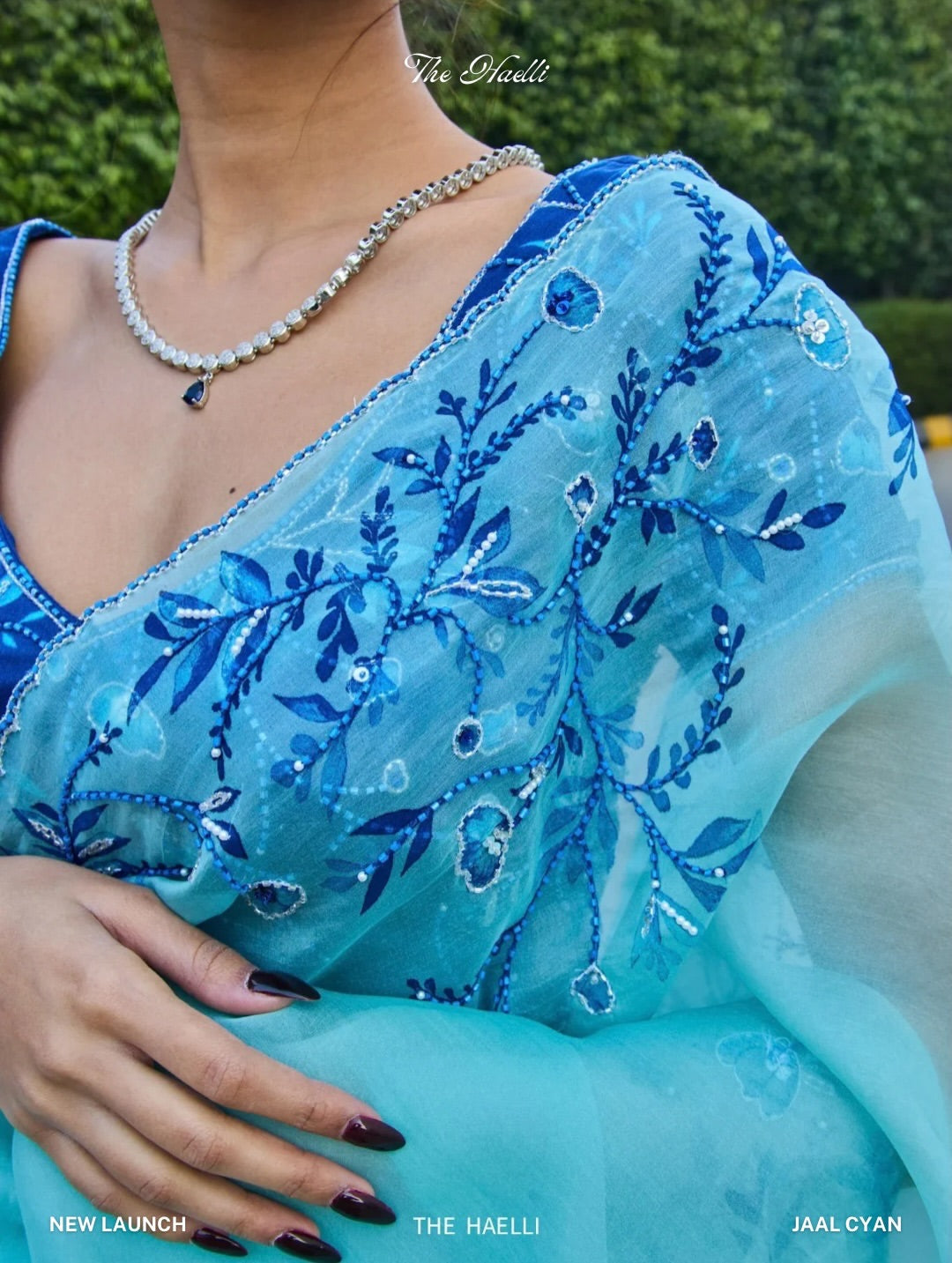 Premium Floral Print Katdana Work Festive Saree