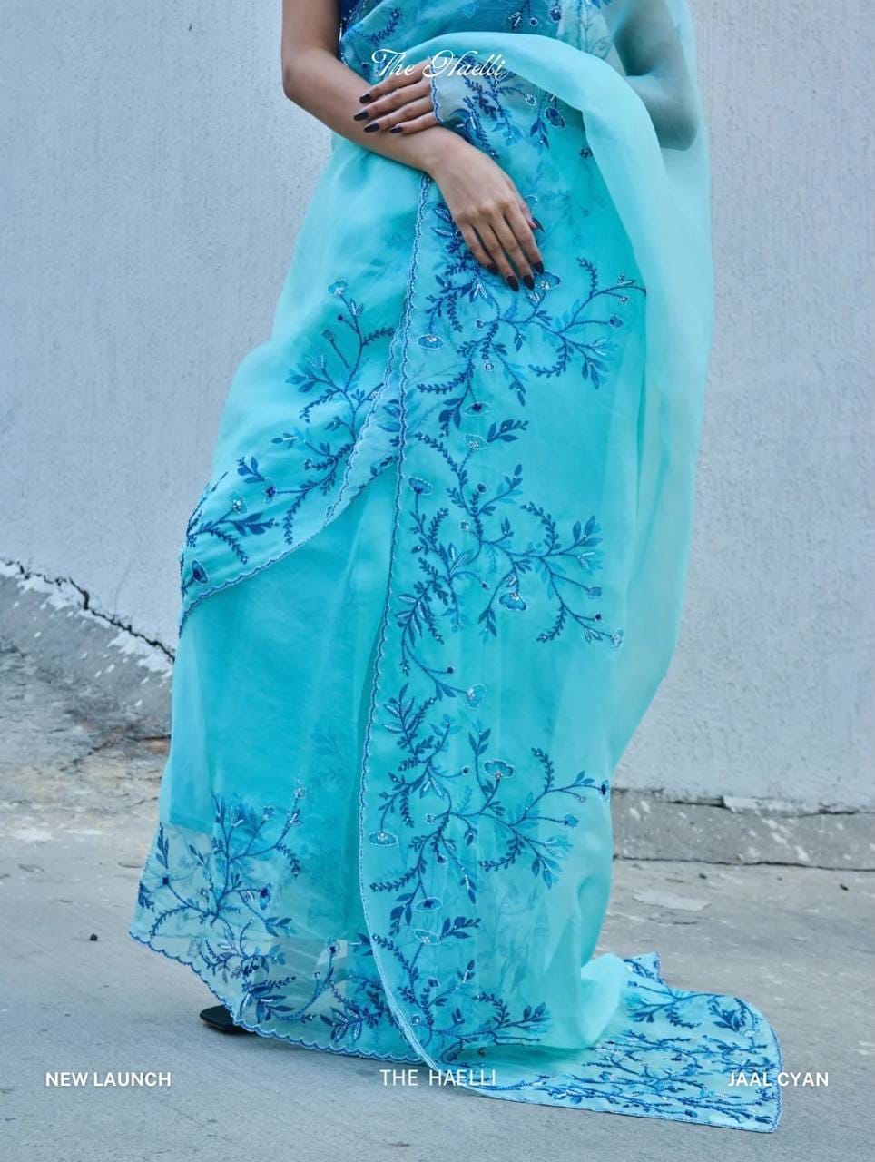 Premium Floral Print Katdana Work Festive Saree