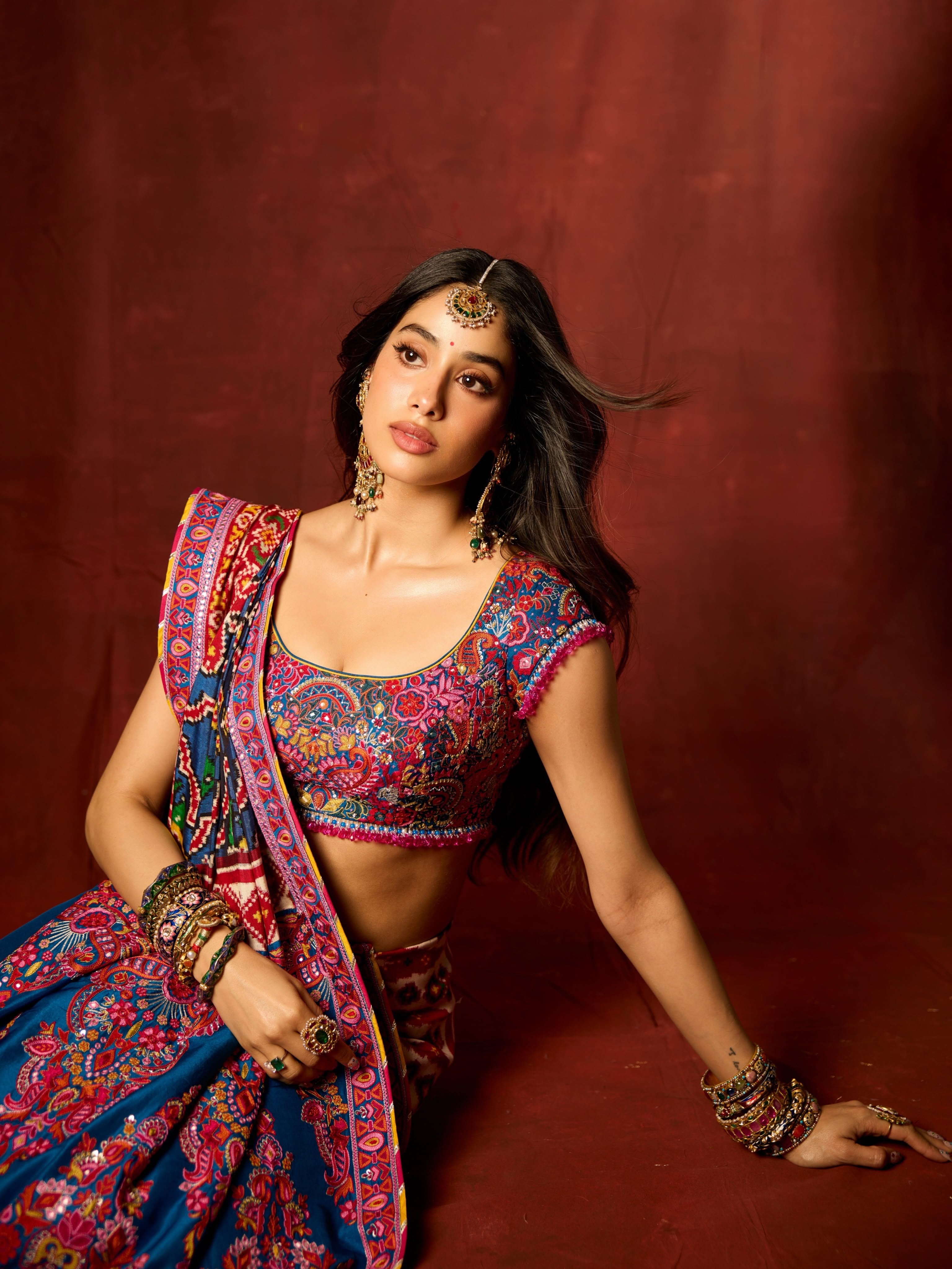 Premium Soft Chinnon Printed Saree | Elegant Designer Print for Festive & Party Wear